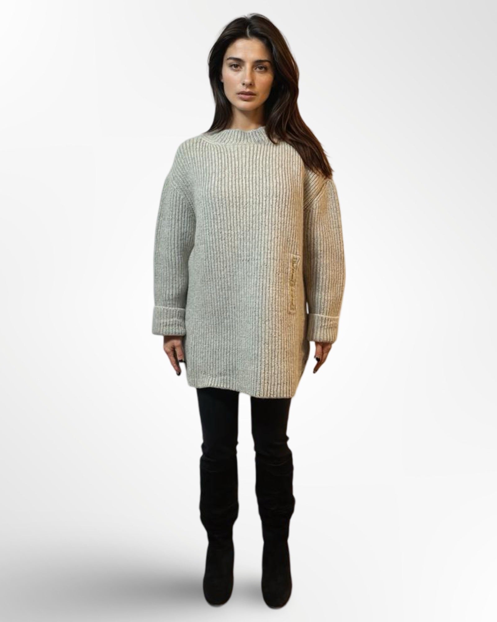 Celine Phoebe Philo 2 tone Kolor Knit トップス